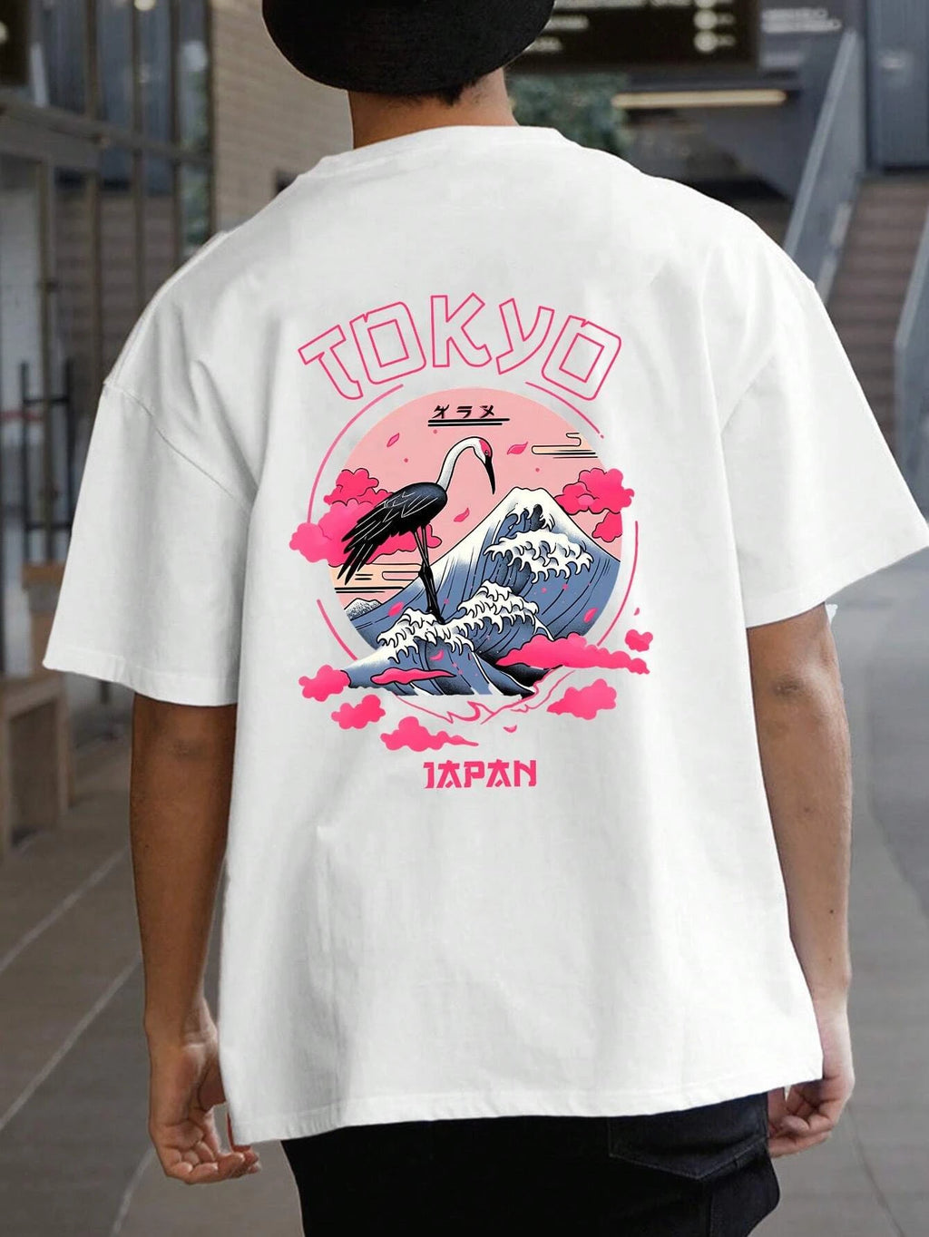 Tokyo Men Cotton T-shirt Luxury Brand Fashion Big Size Top Casual Short Sleeve Streetwear Classic Print New Arrival Tee S-4XL